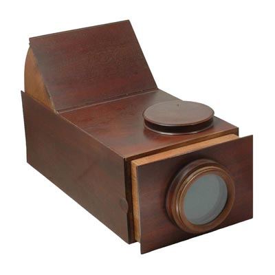 Camera obscura vers 1820